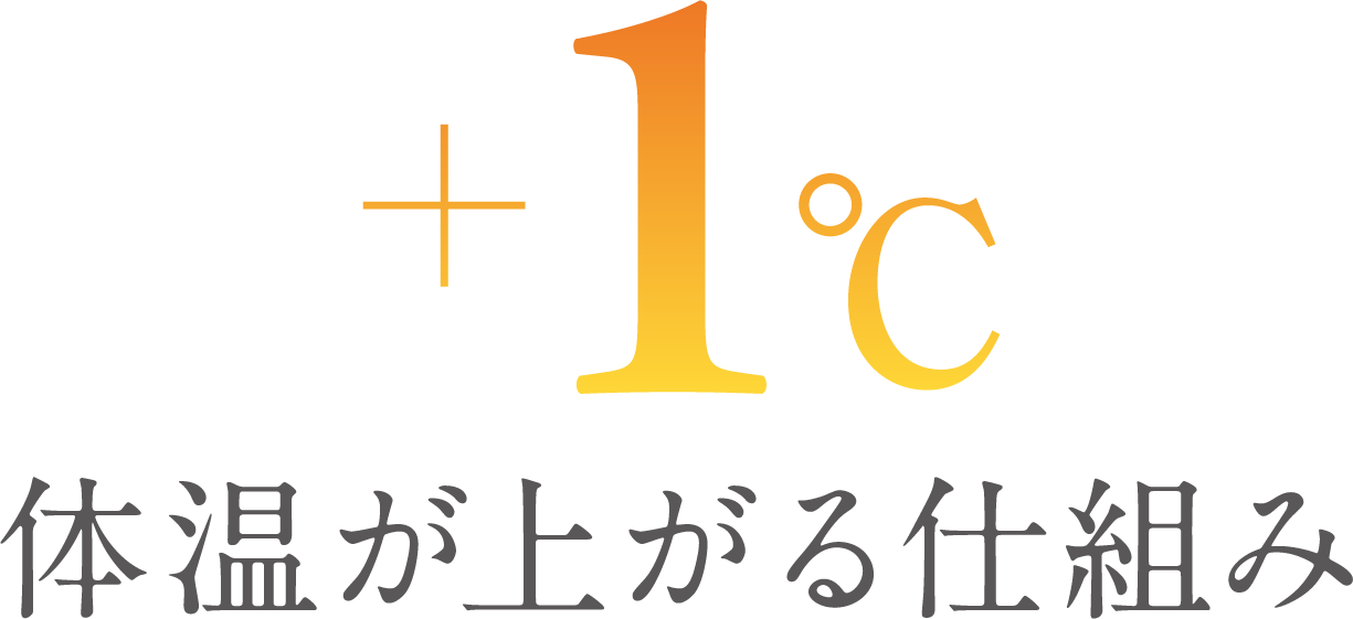 +1℃体温が上がる仕組み